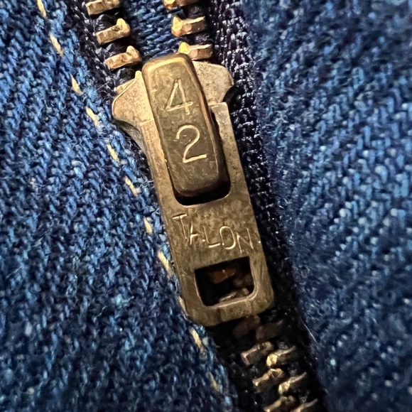 Vintage Lee Talon Zipper 80s Jeans Size 13 - Picture 8 of 8